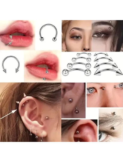 1108 Set piercing variado