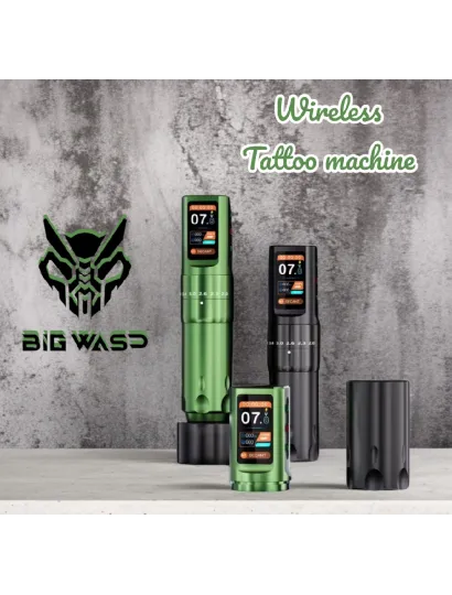1597 Bigwasp negra 1 batería