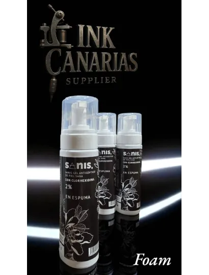 1690 Sanis gel antiseptico en espuma