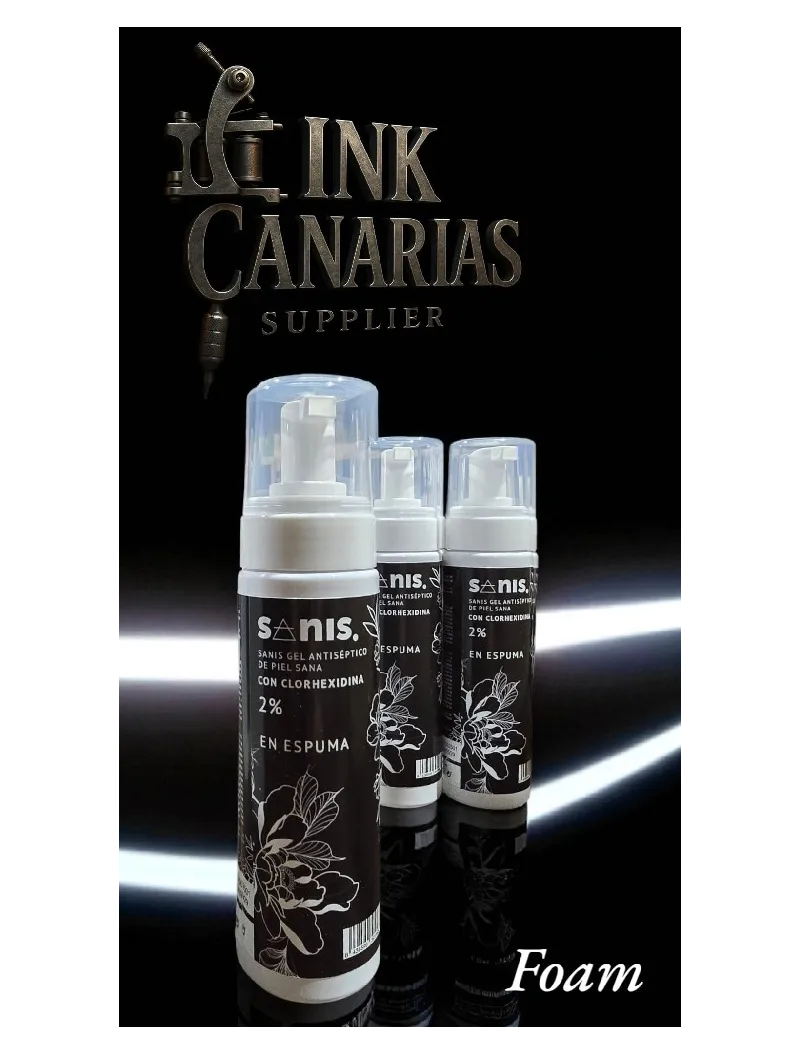 1690 Sanis gel antiseptico en espuma