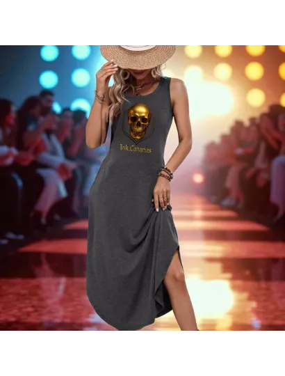 1842 Vestido gris S