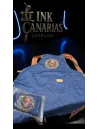 1855 Delantal Ink Canarias logo rojo