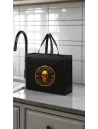 1874 Tote bag negra