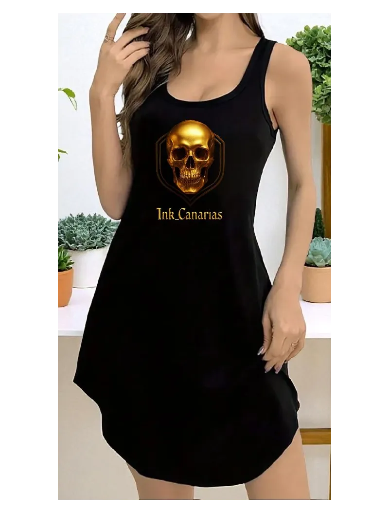 1880 Vestido negro M