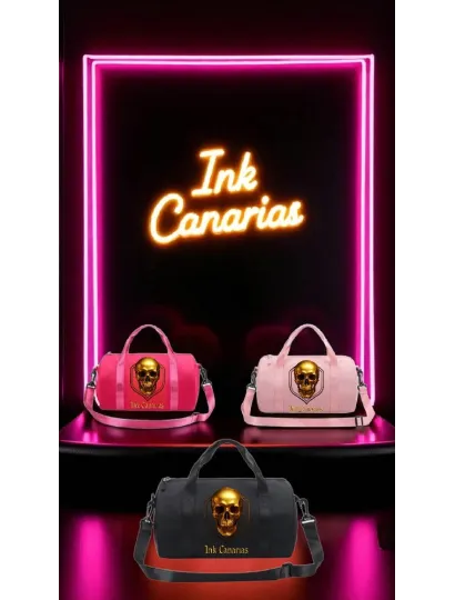 1920 Bolso nailon rosa oscuro