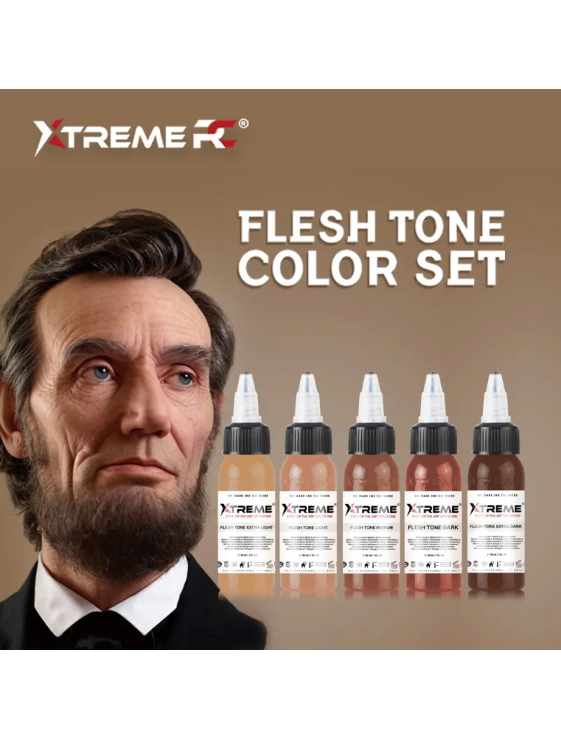 1925 Pigmentos artísticos Flesh Stone Set