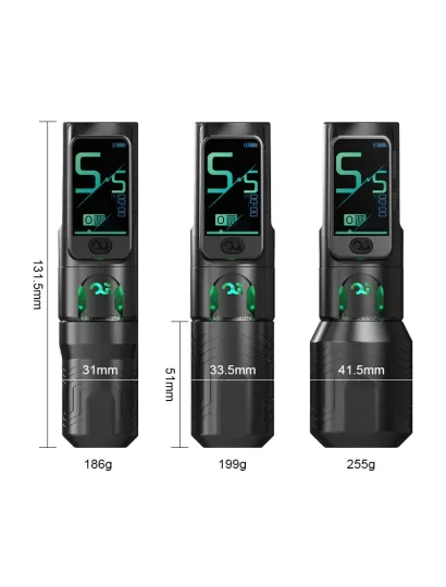 1996 Fury Tattoo Machine gris