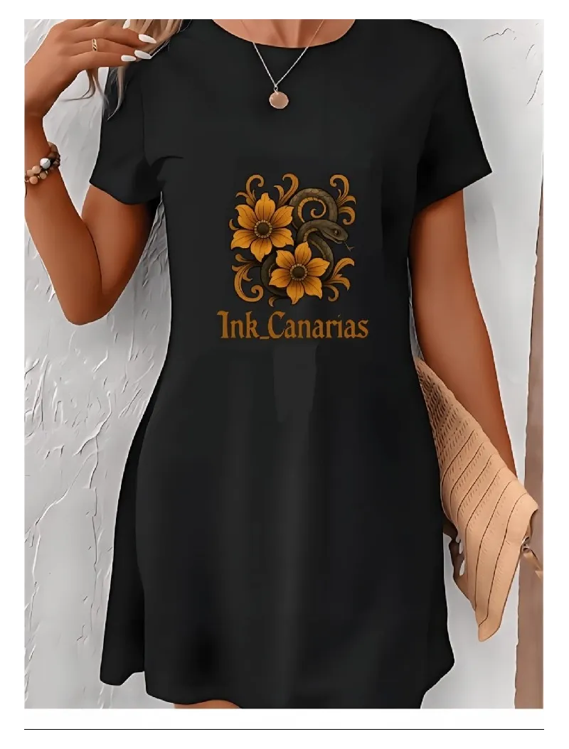 2383 Vestido serpiente M