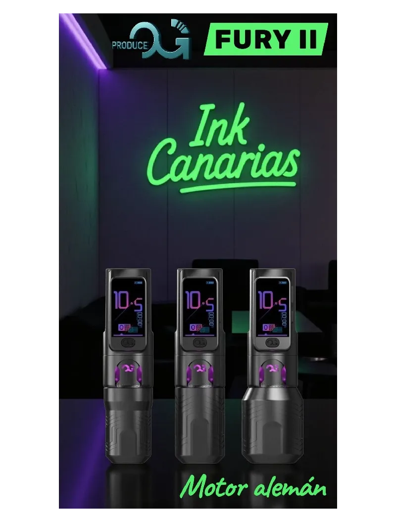 1997 Fury Tattoo Machine gris