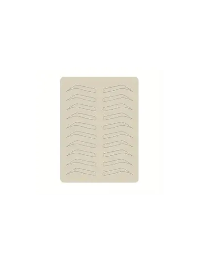 2481 Piel sintética de cejas 1mm