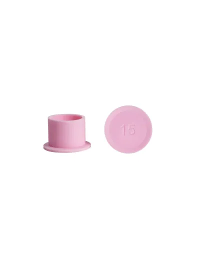 2535 Cups silicona rosa M (15mm)