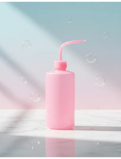 2881 Botella enjuage rosa 500 ml