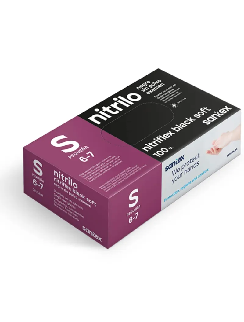 699 Guantes negro S