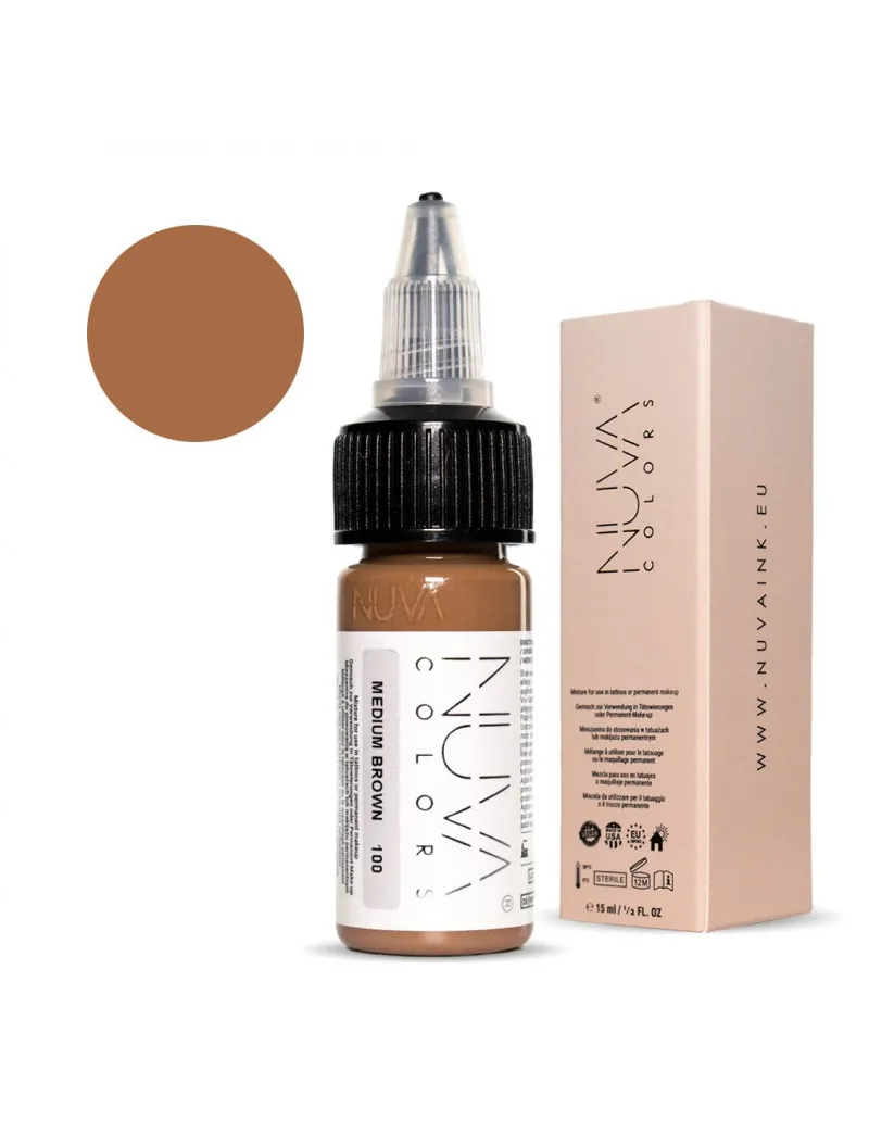 3520 Medium Brown Nuva Colors 15ml