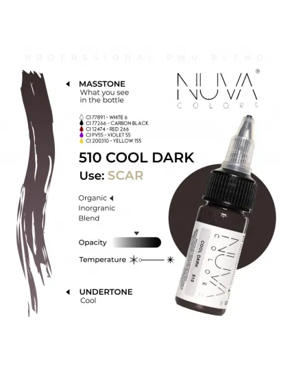 3523 Cool Dark Nuva Colors 15ml