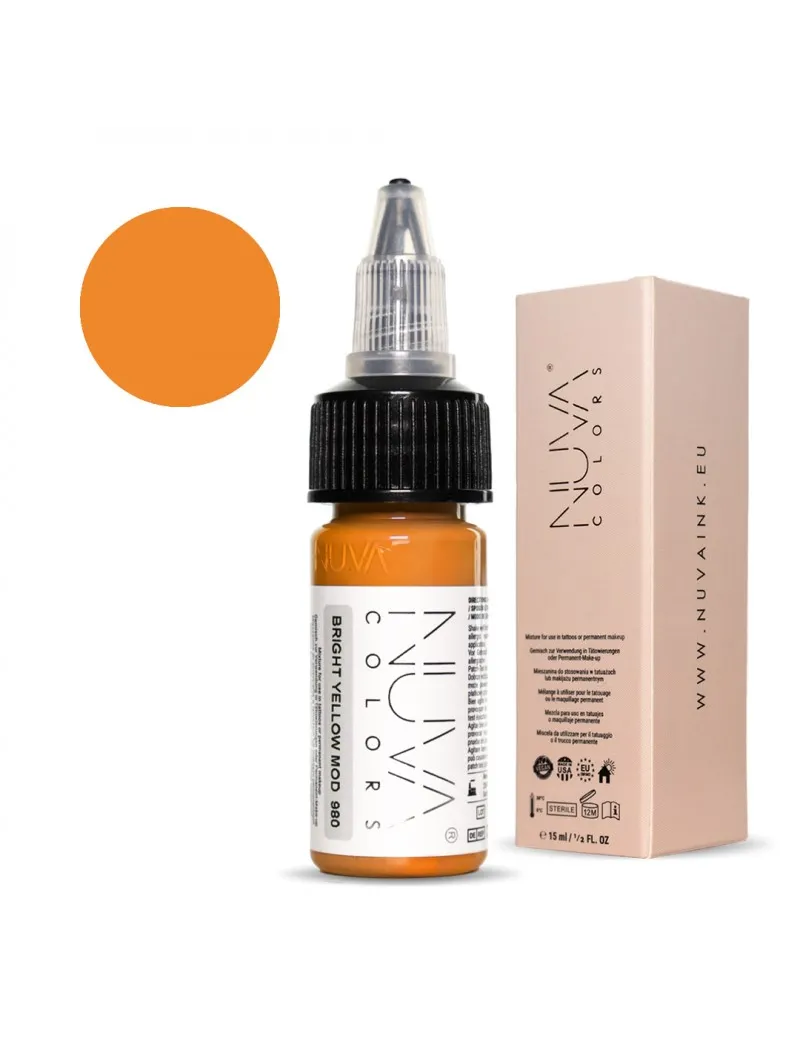 3714 Bright Yellow Nuva Colors 15ml