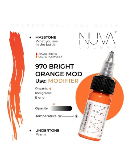 3716 Bright Orange Nuva Colors 15ml