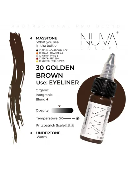 3719 Golden Brown Nuva Colors