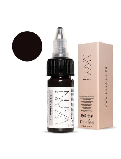 3723 Black N Brown Nuva Colors