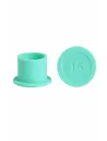 3787 Cups Silicona Turquesa M (15mm)