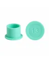 3789 Cups Silicona Turquesa P (13mm)