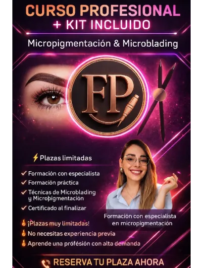 3846 Curso de micropigmentación de cejas