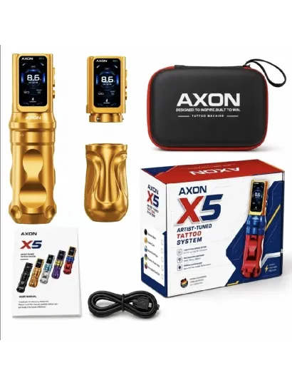 4384 Axon X5 Glided Gold