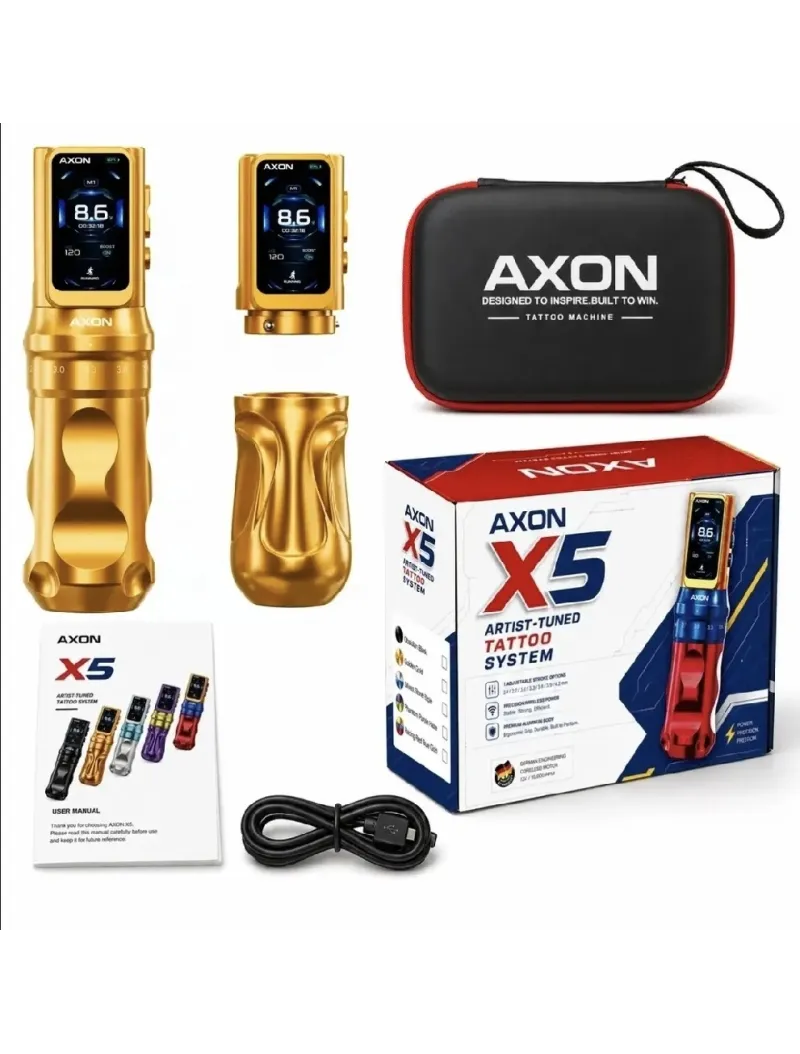 4384 Axon X5 Glided Gold