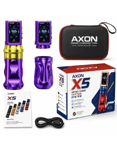 4396 Axon X5 Phantom Purple Lime