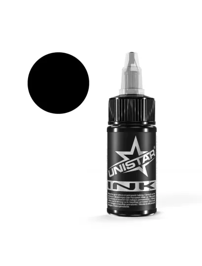 4553 Pigmento artístico Top Basic Black Unistar