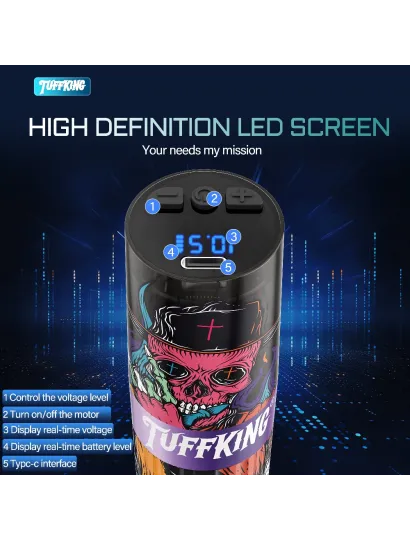 4580 Skelleton Wireless Tattoo Pen