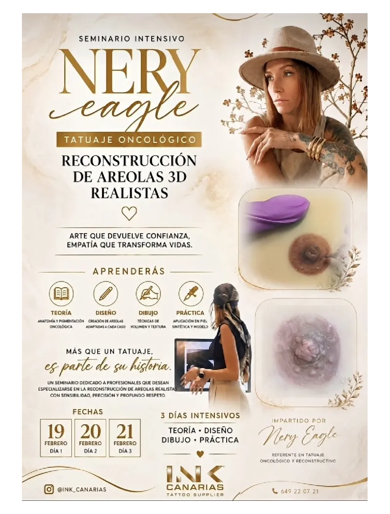 4588 Seminario de Reconstrucción de areolas 3D Realista