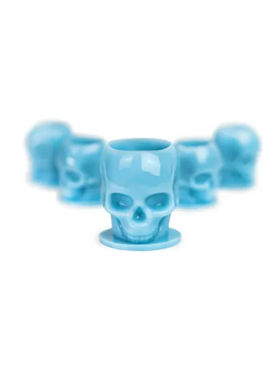 898 Cups calavera Azul 200unid.